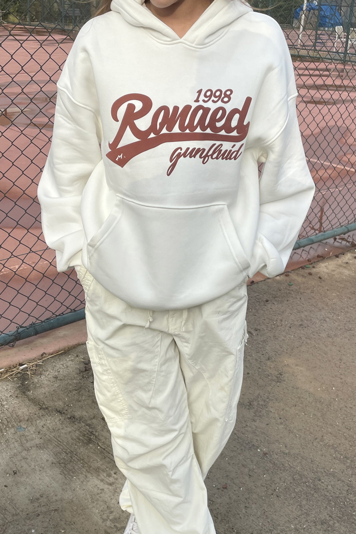 Beyaz 1988 Baskılı Sweat ATE-0034 - Peex