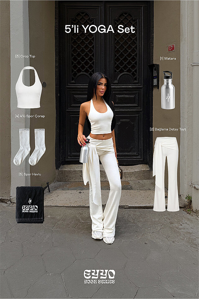 Beyaz 5 Li Yoga Set  - 