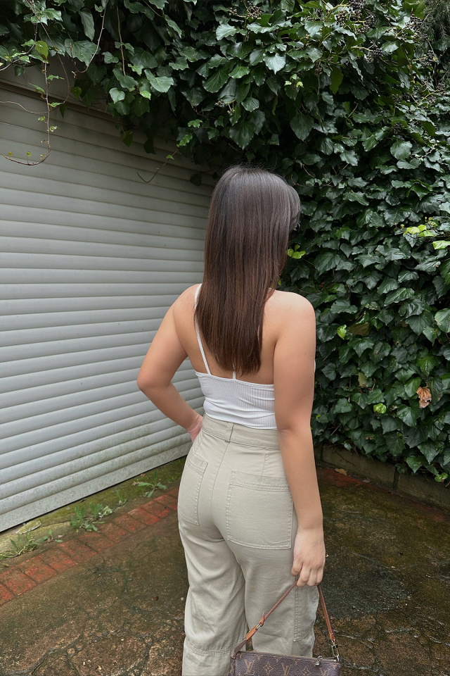 Beyaz Askılı Bodysuit ATE4779 - 2