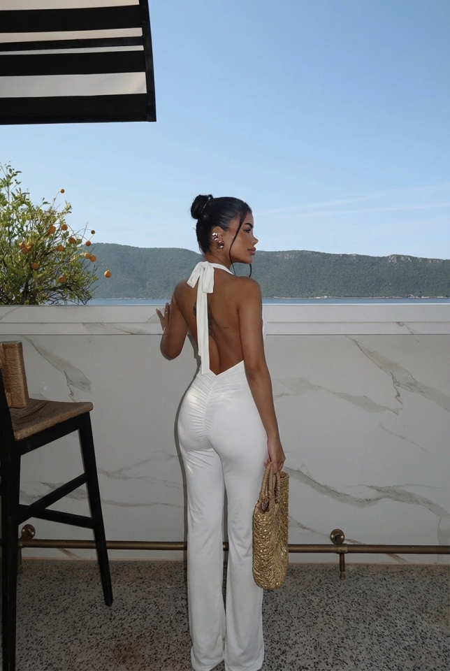 Beyaz Maly Tulum ATE-2554 - 3