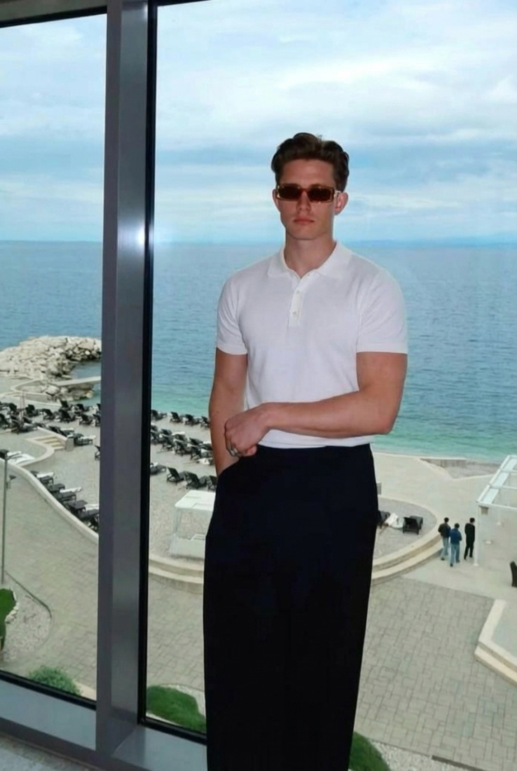 Beyaz Düğme Detay Tişört ATE-3217 - EYYO