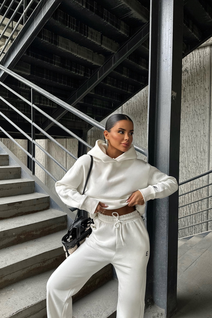 Beyaz SAVANNAH Eşofman Takım ATE-0335 - EYYO