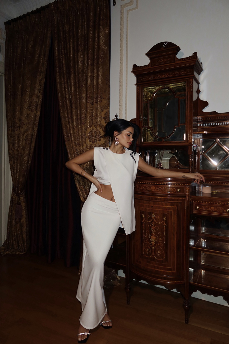 Beyaz Salvatore Takım ATE-2147 - EYYO