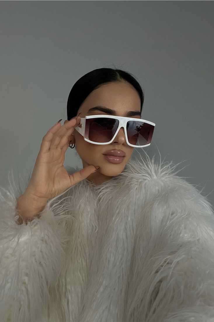 Beyaz Gradient Gözlük ATE3335 - 