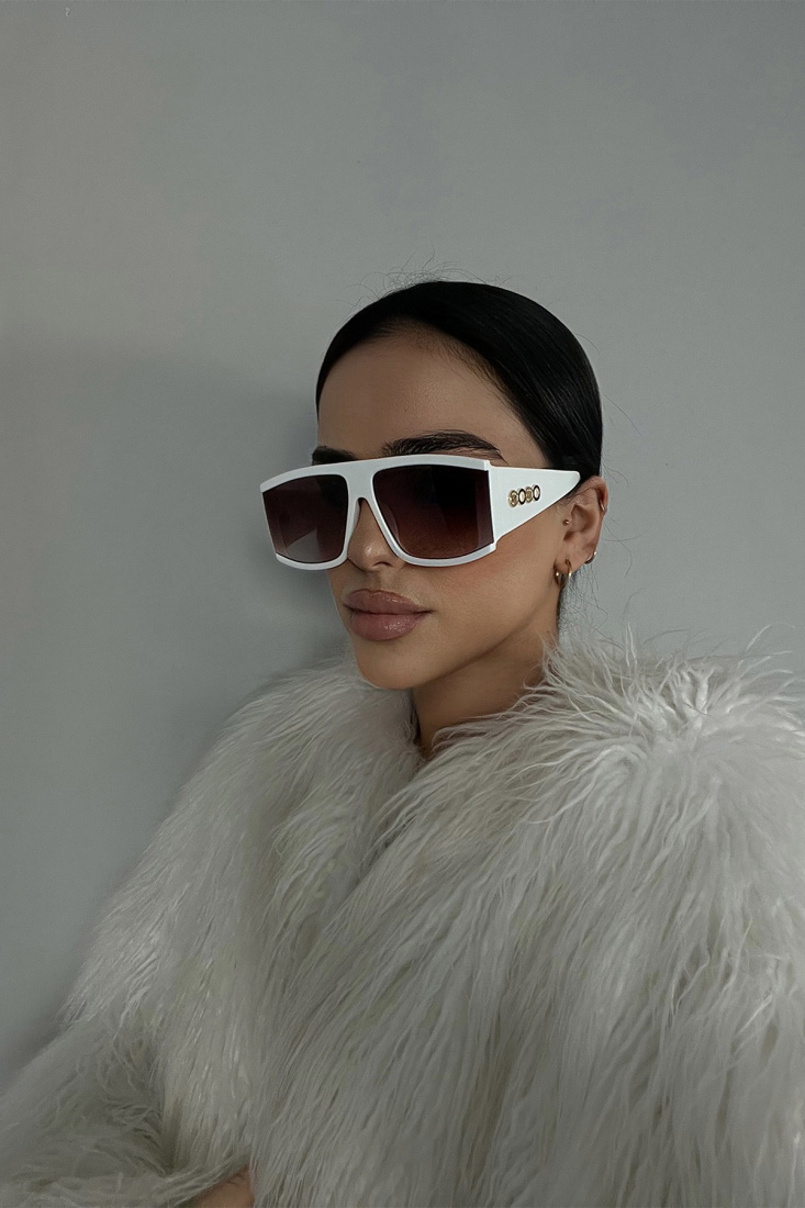 Beyaz Gradient Gözlük ATE3335 - 