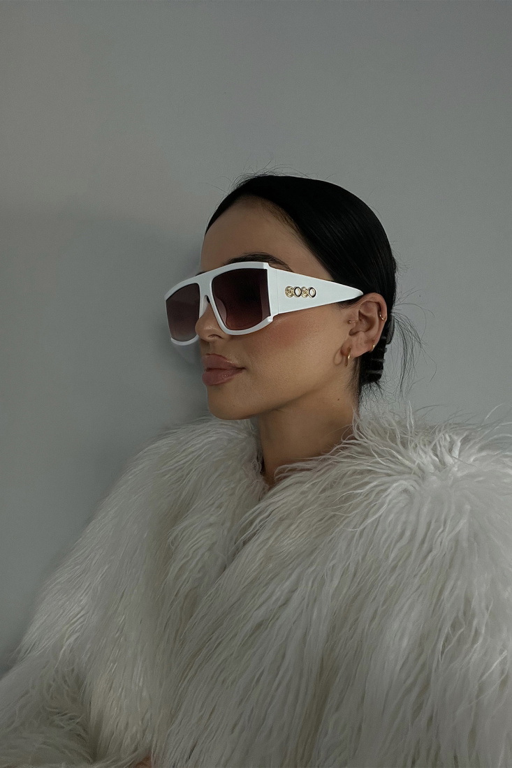 Beyaz Gradient Gözlük ATE3335 - 