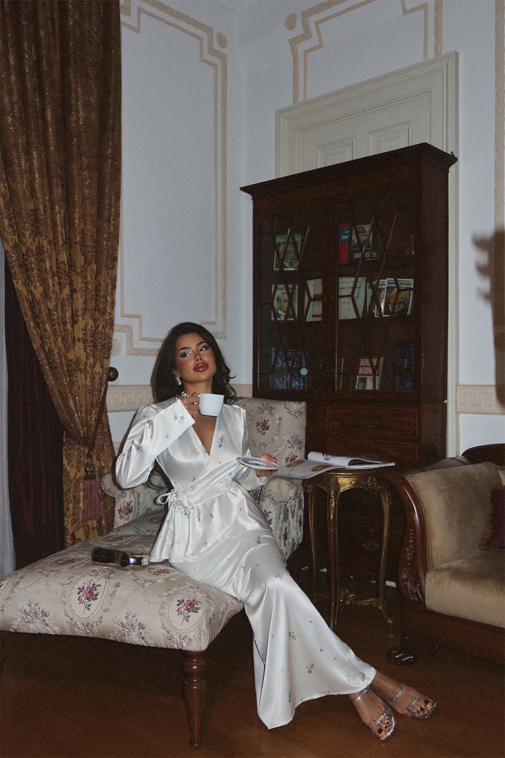 Beyaz Paulina Takım ATE-1690 - EYYO