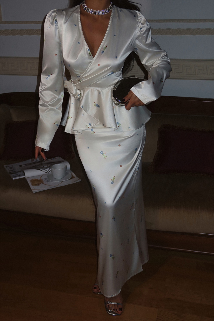 Beyaz Paulina Takım ATE-1690 - EYYO