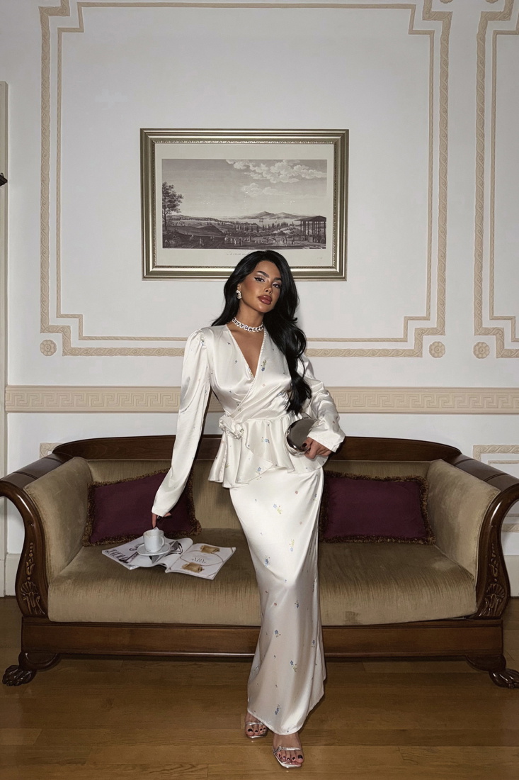 Beyaz Paulina Takım ATE-1690 - EYYO