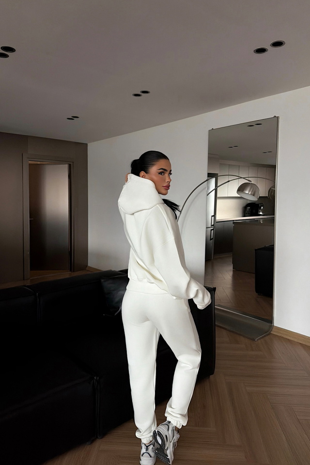 Beyaz Annie Eşofman Takımı ATE-4654 - 4