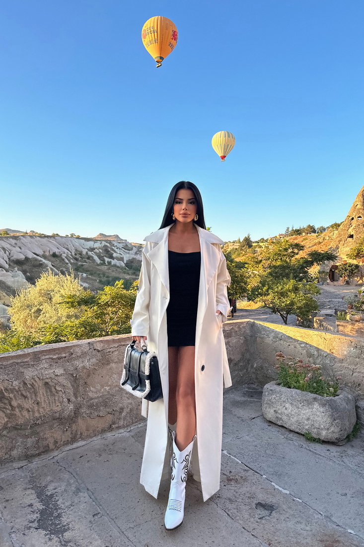 Kuşak Detay Trenckot ATE8635 - EYYO