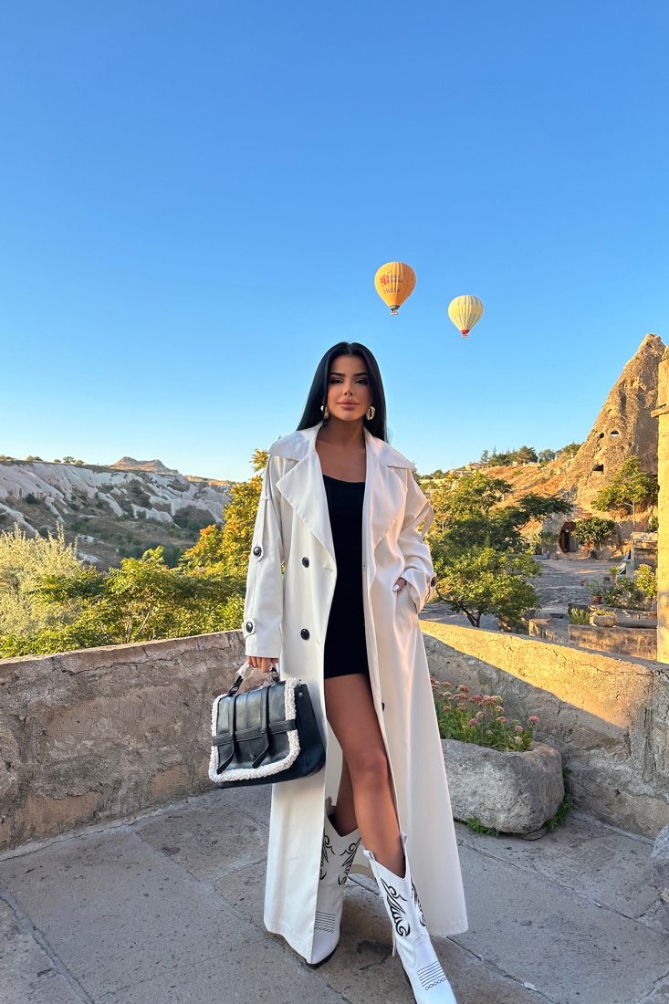 Kuşak Detay Trenckot ATE8635 - EYYO