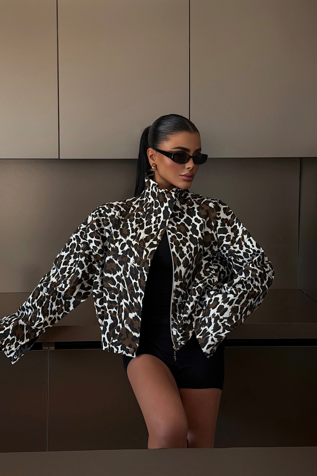 Beyaz Fernie ceket ATE-4220 - 1