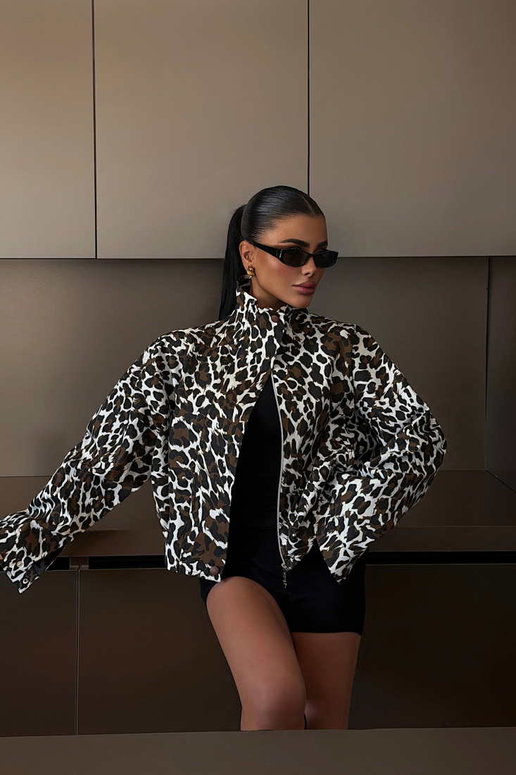 Beyaz Fernie ceket ATE-4220 - EYYO