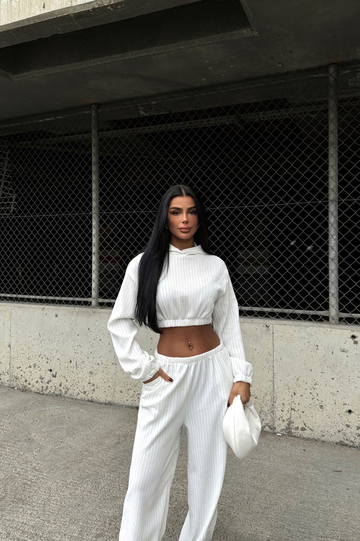 Beyaz Lai Parıltılı Takım ATE-1880 - EYYO