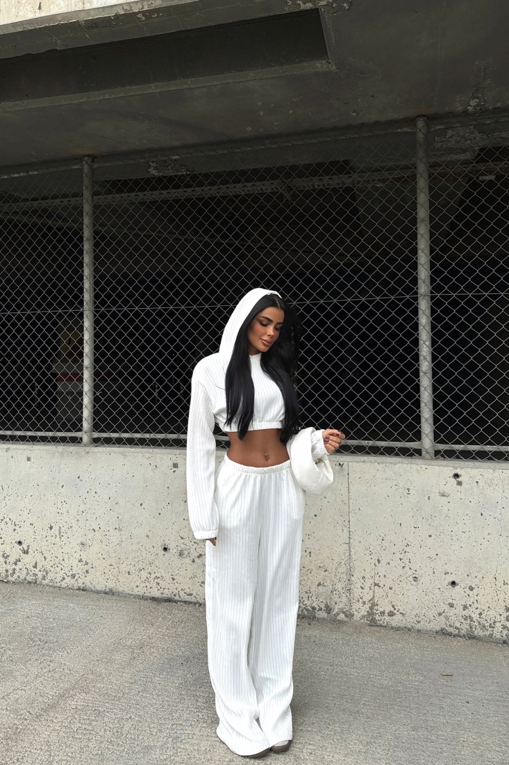 Beyaz Lai Parıltılı Takım ATE-1880 - EYYO