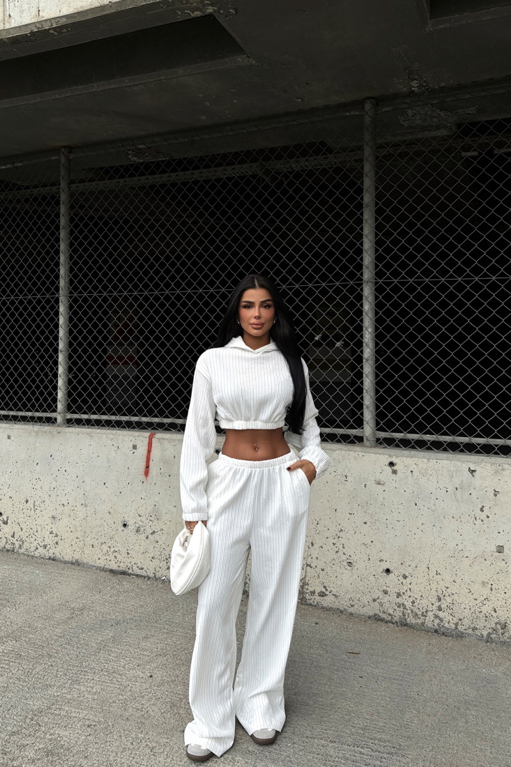 Beyaz Lai Parıltılı Takım ATE-1880 - EYYO