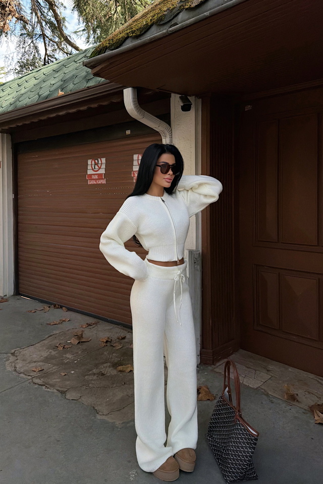 Beyaz Zaria Triko Takım ATE-3736 - 4