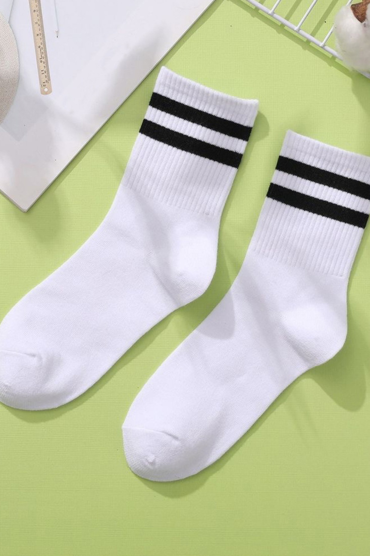 3'lü Şeritli Soket Çorap CRP05 - EYYO