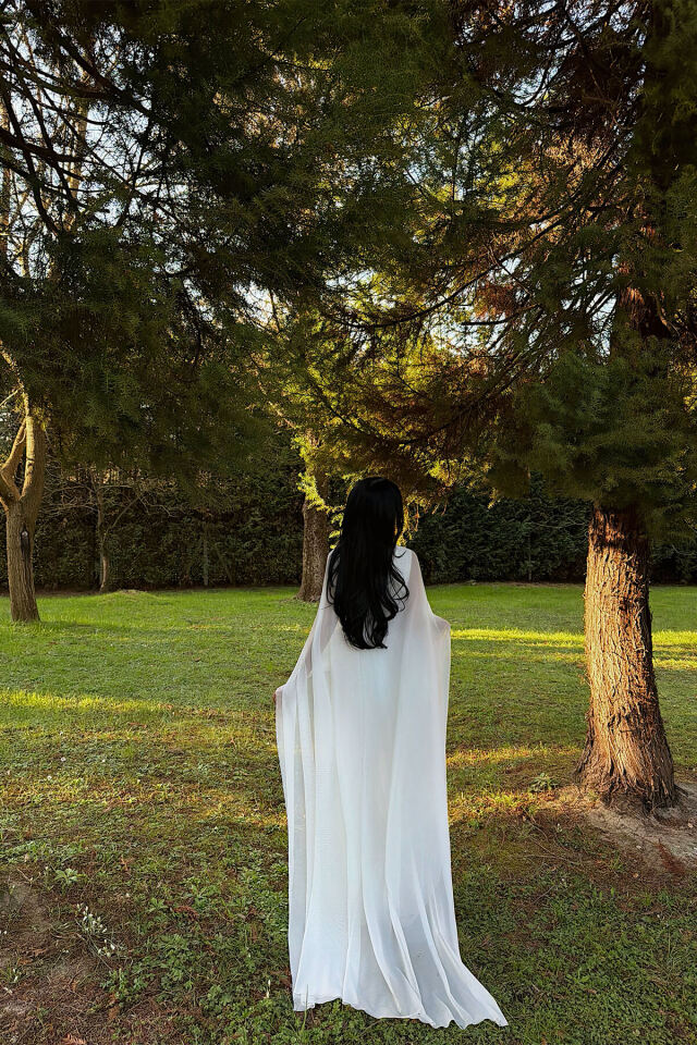 Beyaz Marika Elbise ATE-4788 - 5