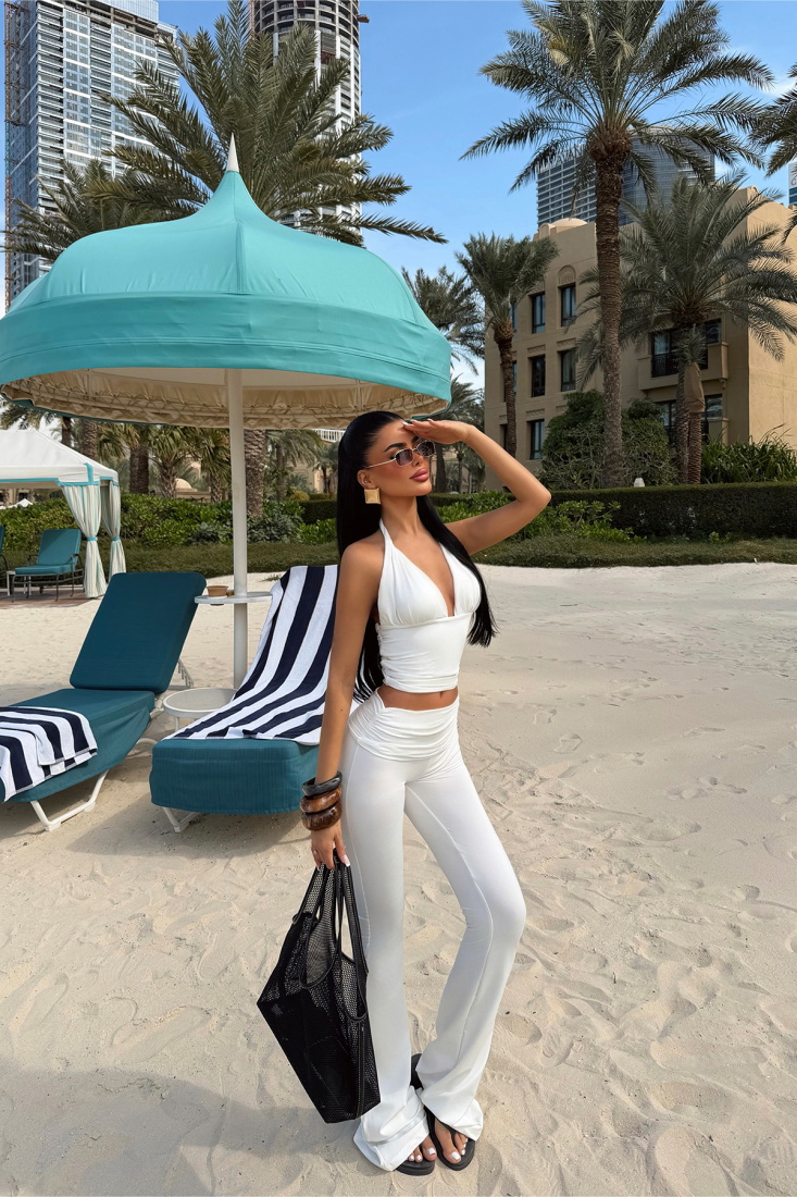 Beyaz Amies Takım ATE-4588 - EYYO