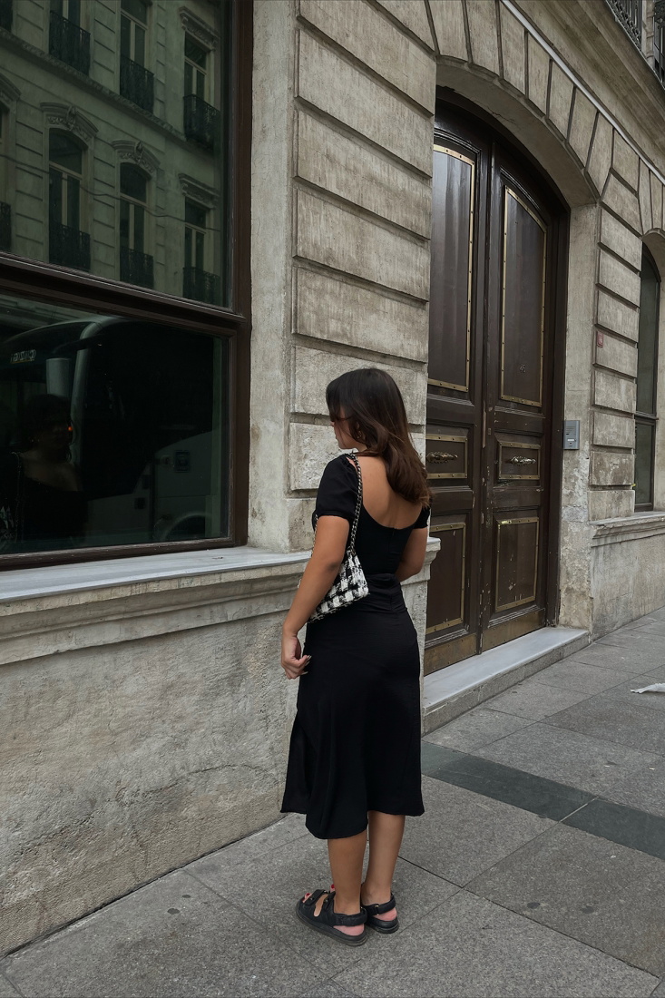 Black Laced Dress ATE2043 - ELEY