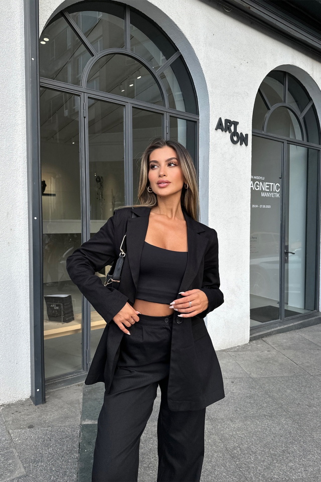 Black Pants Set ATE7112 - 4