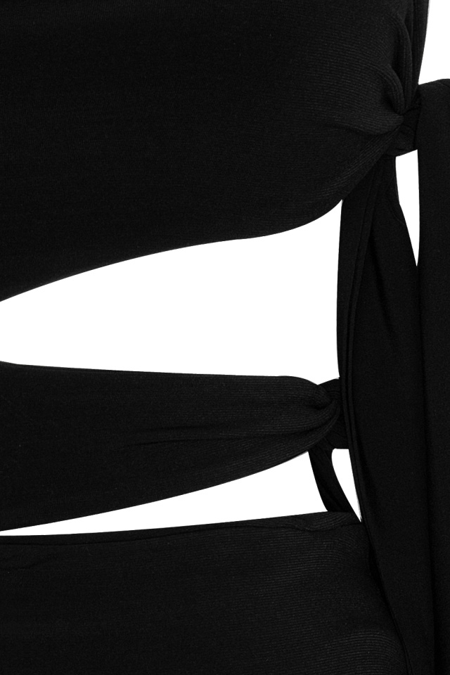 Black Alissa Dress EY203 - 6