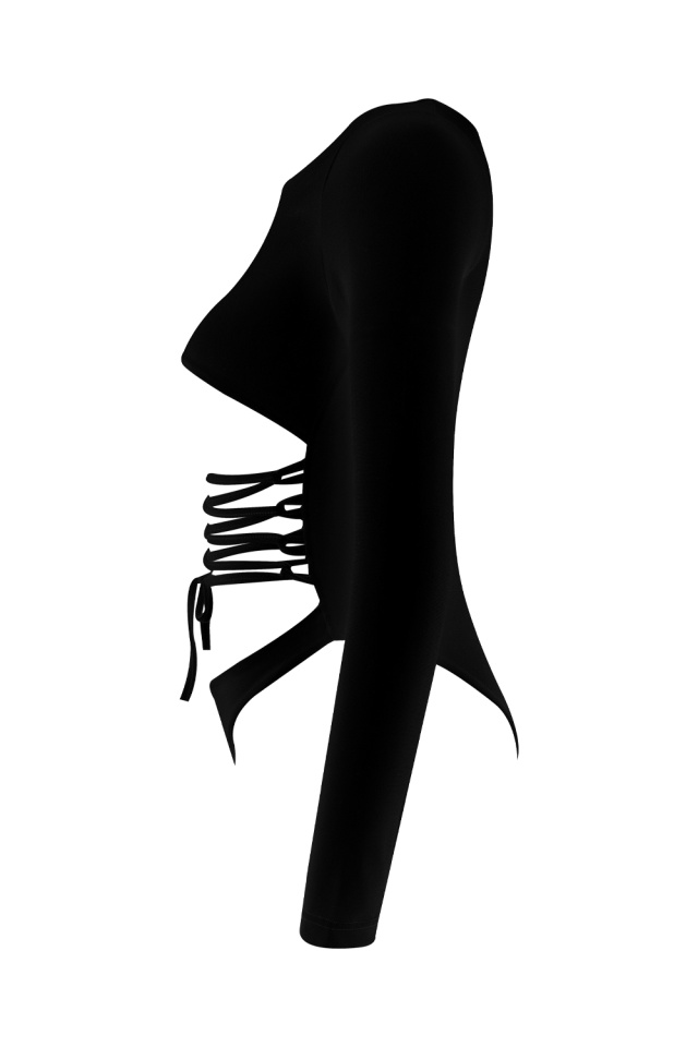 Black Skyli Bodysuit EY594 - 4