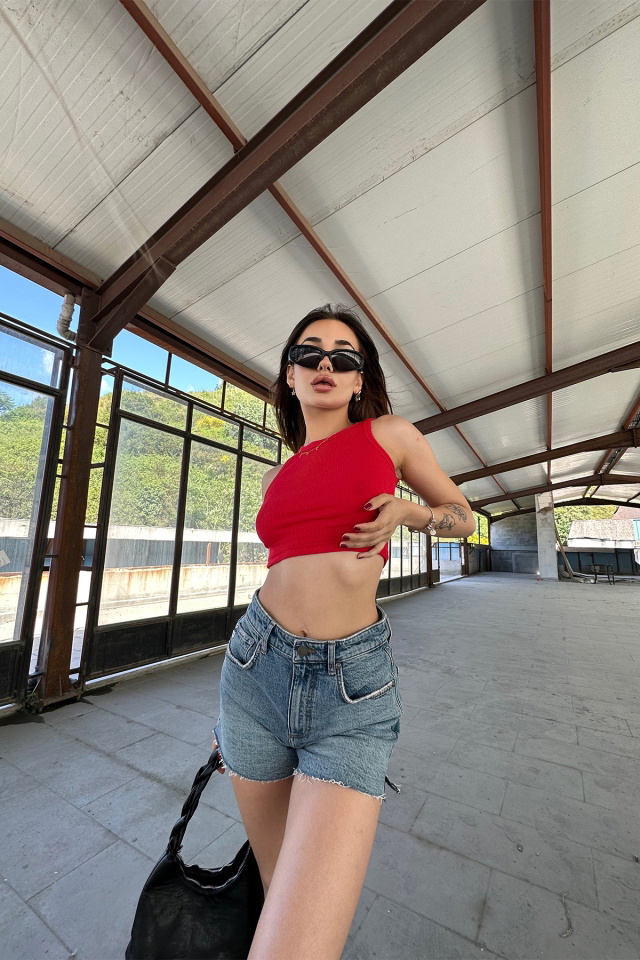 Blue Jean Shorts ATE7150 - 3