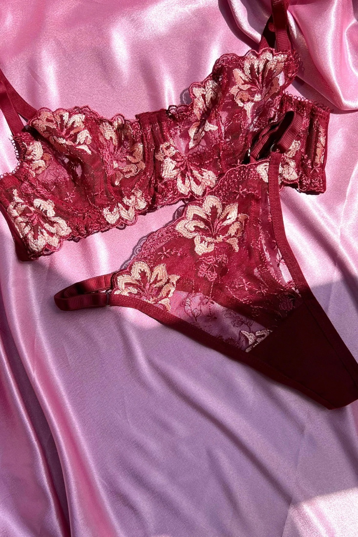 Bordeaux Supported Underwear ATE5212 - EYYO