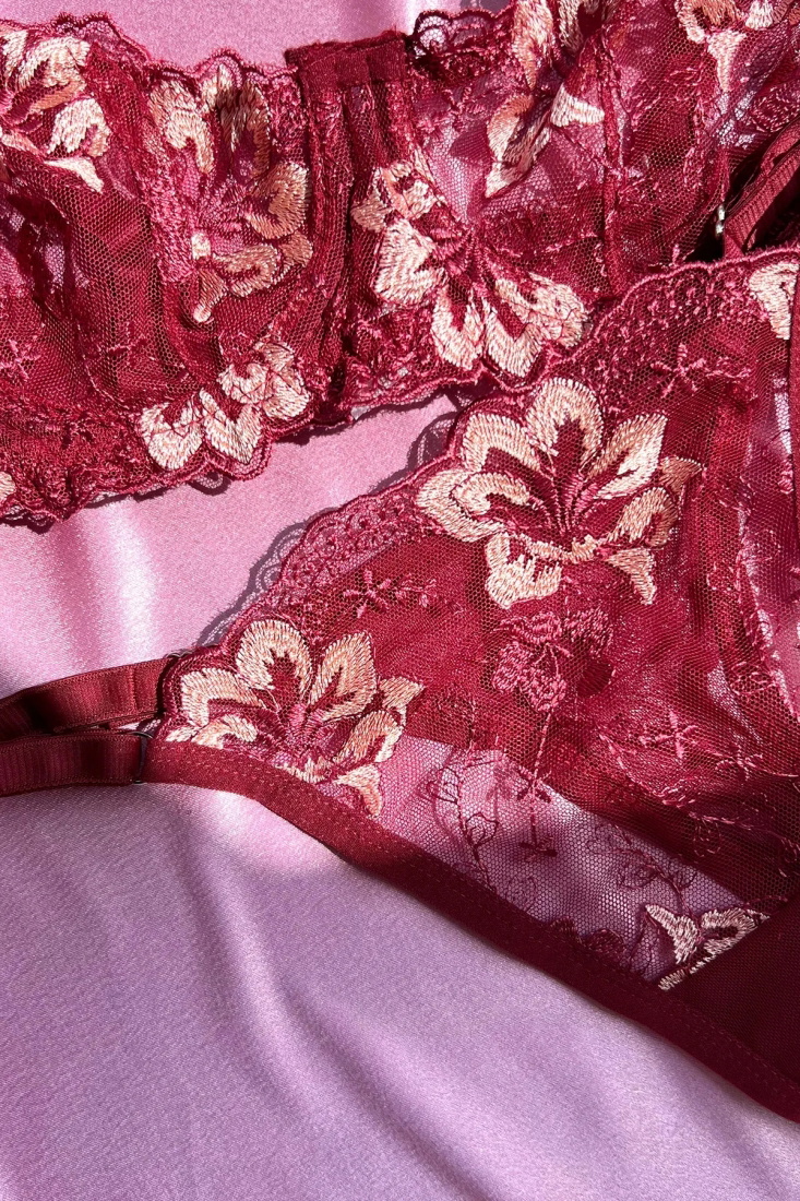 Bordeaux Supported Underwear ATE5212 - EYYO