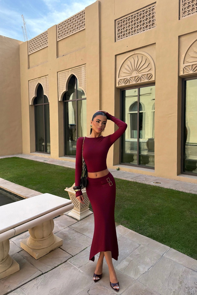 Bordo Valayya Takım ATE-4341 - 3