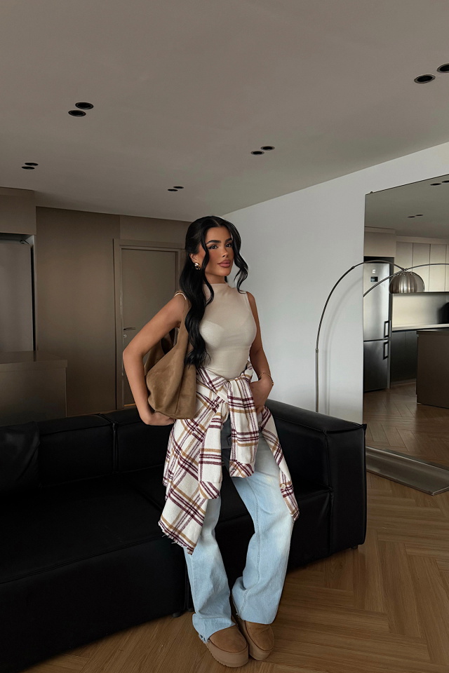 Bordo Gorgonia Gömlek ATE-4244 - 3