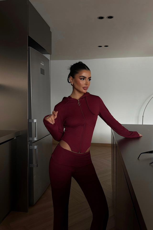 Bordo Pascale Takım ATE-4441 - 2