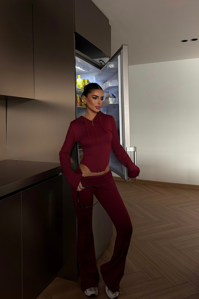 Bordo Pascale Takım ATE-4441 - 3