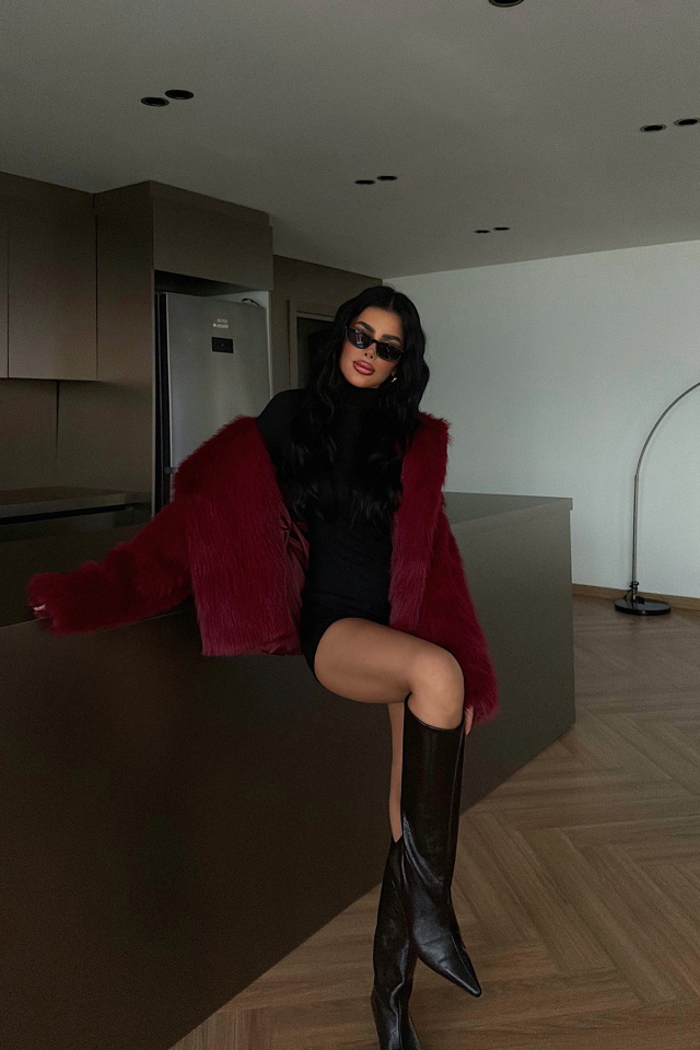 Bordo Rufina Kürk ATE-4071 - 3