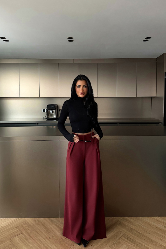 Bordo Biasy Pantolon ATE-2559 - 3