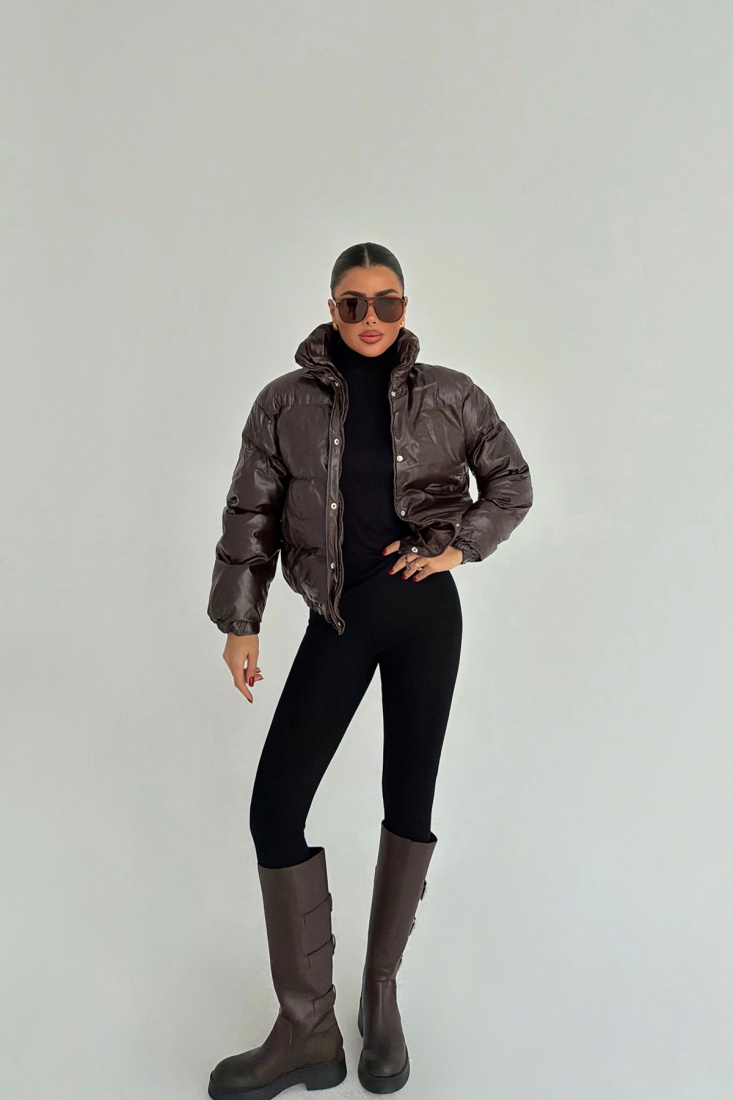 Bordo Sorrel Şişme Mont ATE-3802 - EYYO