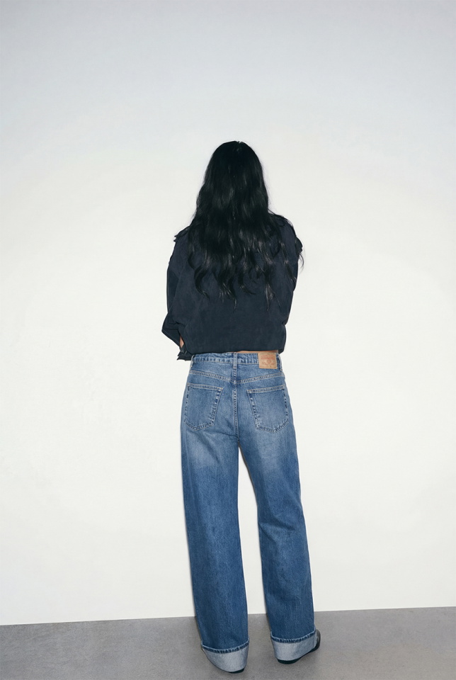 Buz Mavisi Yüksek Bel Jean ATE-5036 - 2