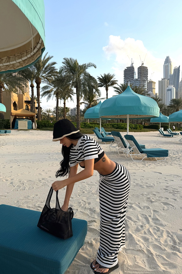 Ebby Çizgili Triko Takım ATE-4826 - 4