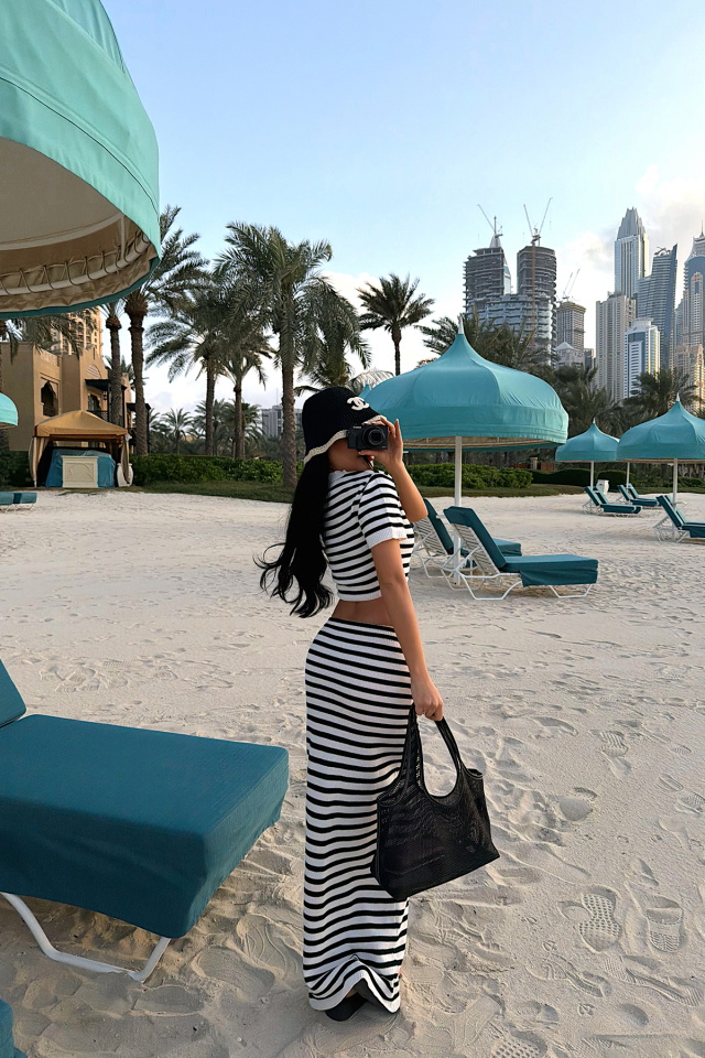 Ebby Çizgili Triko Takım ATE-4826 - 6