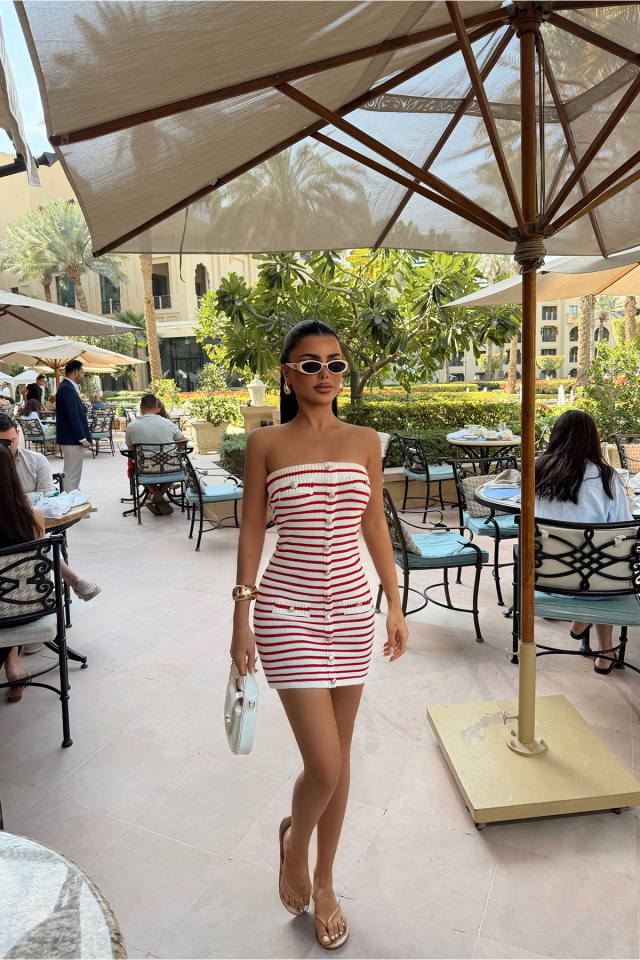 Jaceys Triko Elbise ATE-4828 - 3