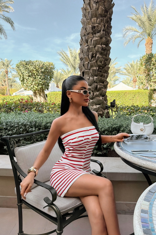 Jaceys Triko Elbise ATE-4828 - 4