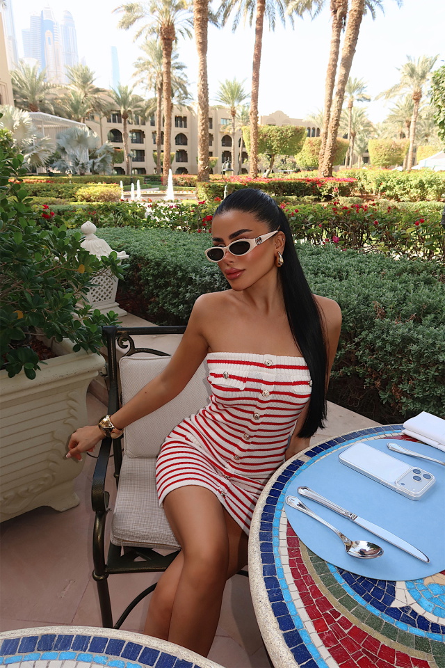 Jaceys Triko Elbise ATE-4828 - 5