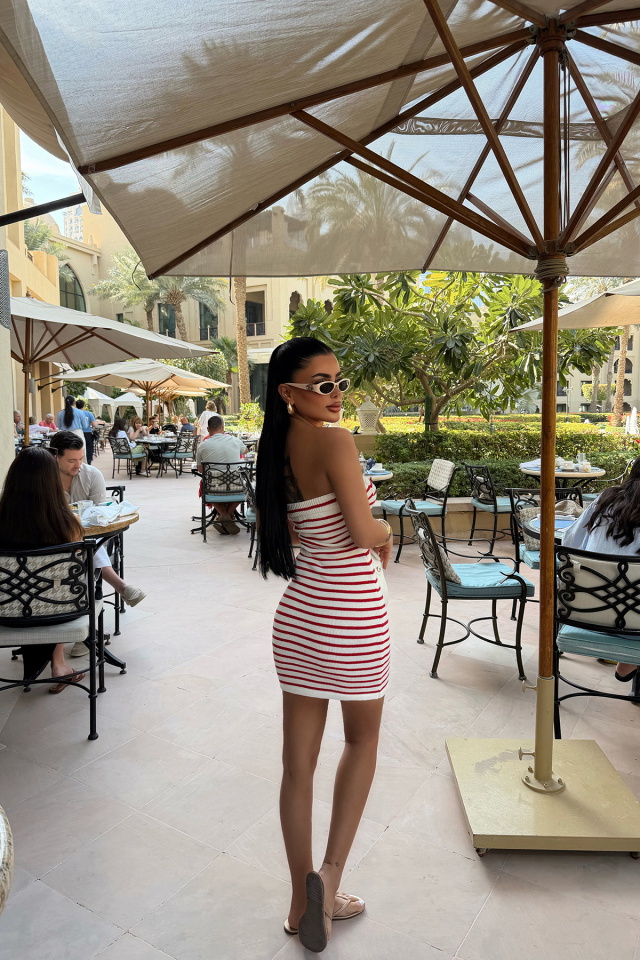 Jaceys Triko Elbise ATE-4828 - 6