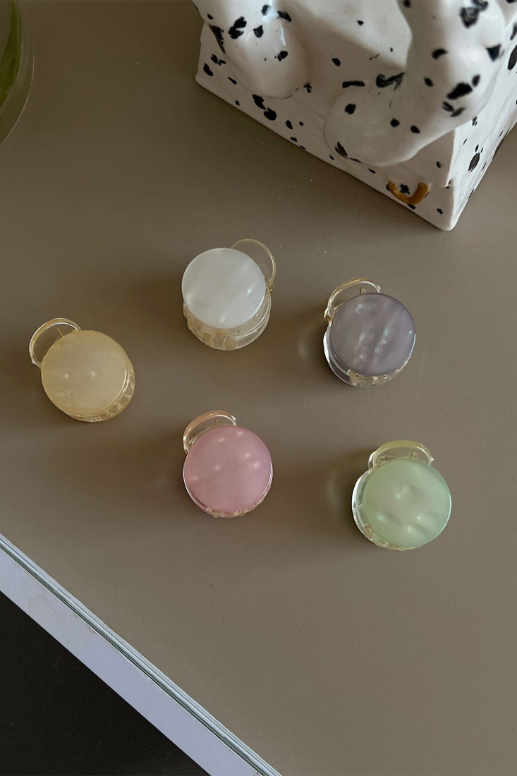 Çok Renkli Mini Mandal 5'li Toka Seti Ak47 - EYYO