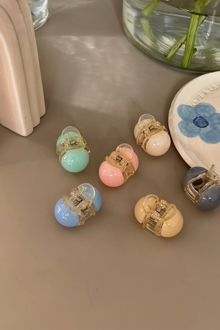 Colorful 6 Pieces Ball Mini Latch Buckle Set AK84 - EYYO