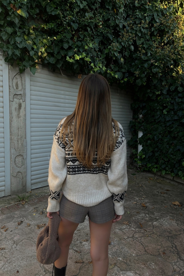 Cream Knitwear Sweater ATE2459 - 4