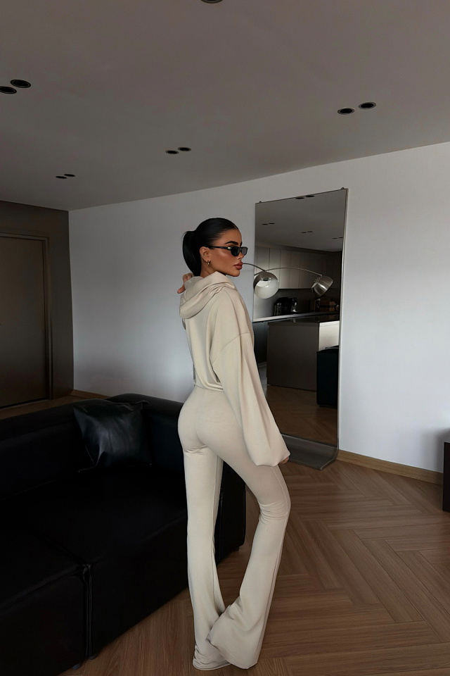 Ekru Kerrie Eşofman Takım ATE-4139 - 4